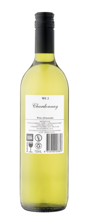 Cleanskin : WE2 Chardonnay