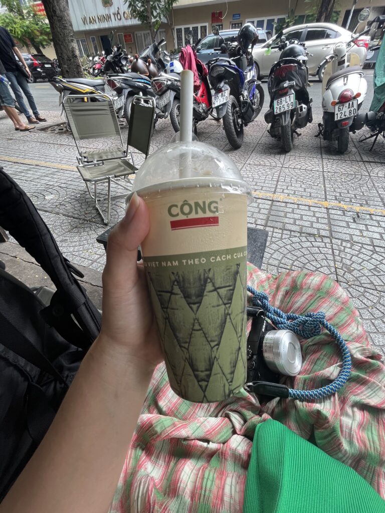 CONG Capheのココナッツコーヒー