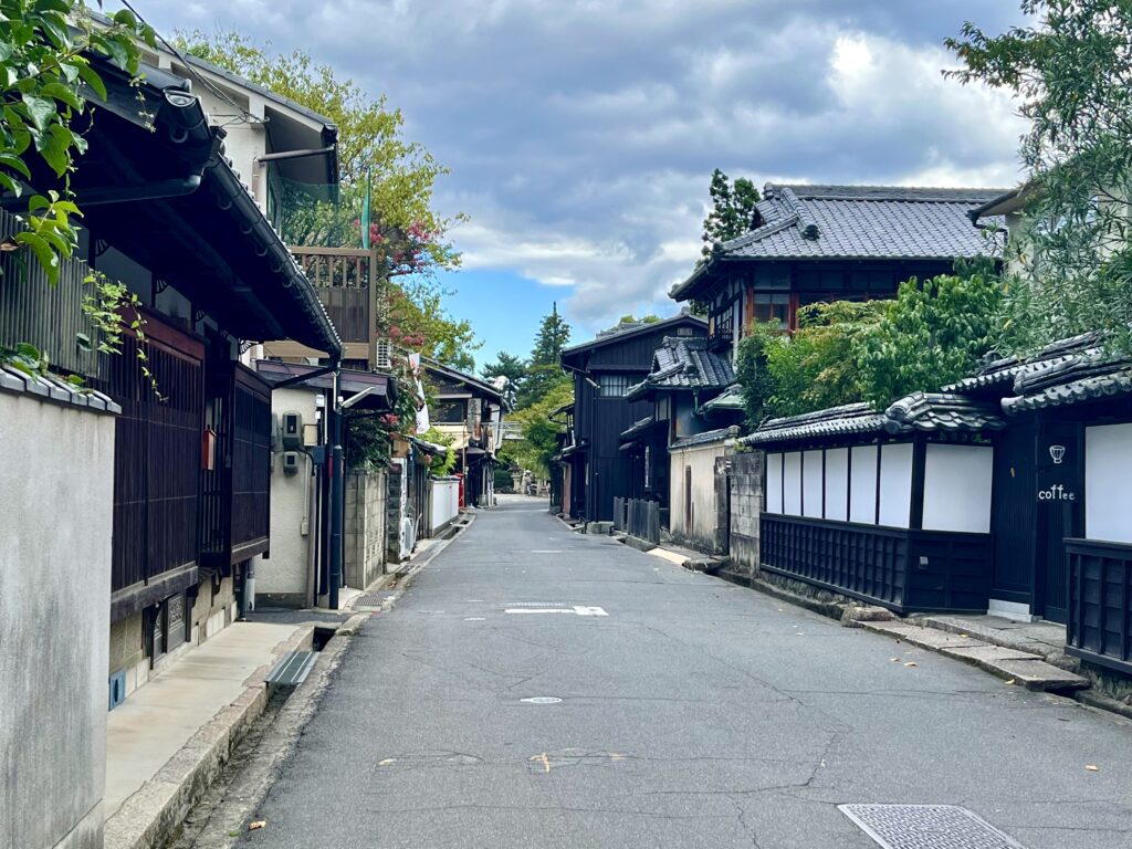 宮島の裏路地