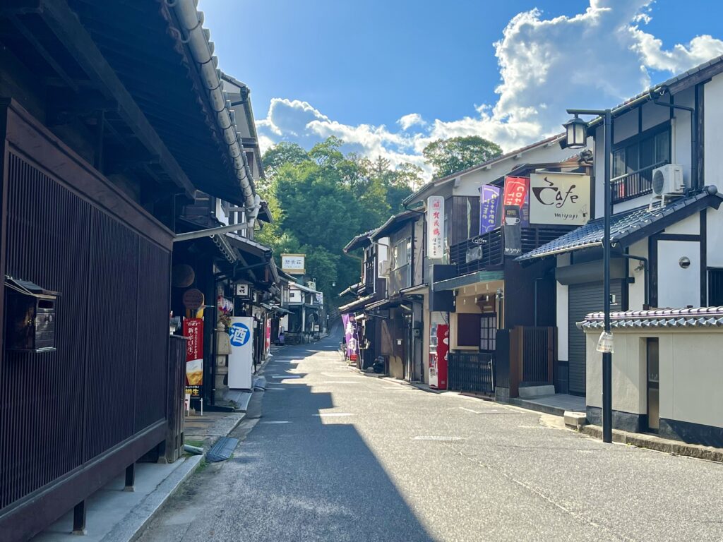 宮島の穴場の通り