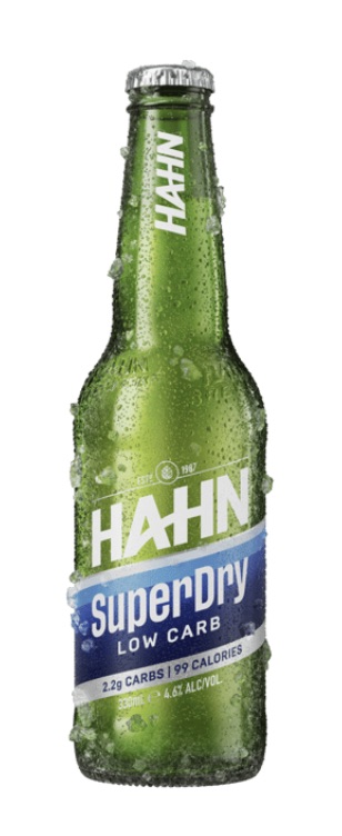 Hahn super dry lager